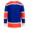 Adidas Maillot de Hockey Edmonton Oilers Personnaliser Heritage Classic 2023-24 Bleu Authentic - Homme